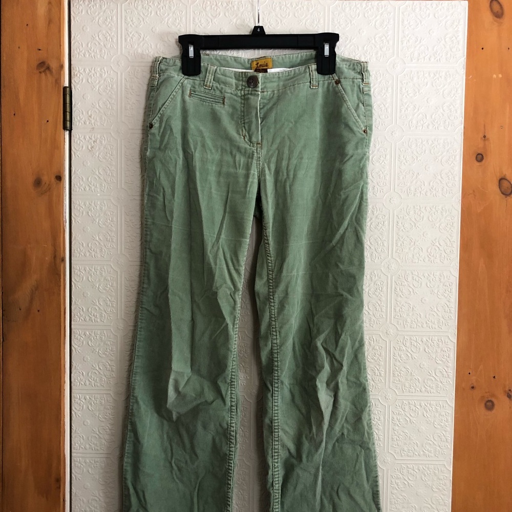 Green Corduroy Pants